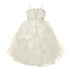 Cinderella Couture Little Girls White Taffeta Satin Bolero Communion Dress 4-6 - SophiasStyle.com